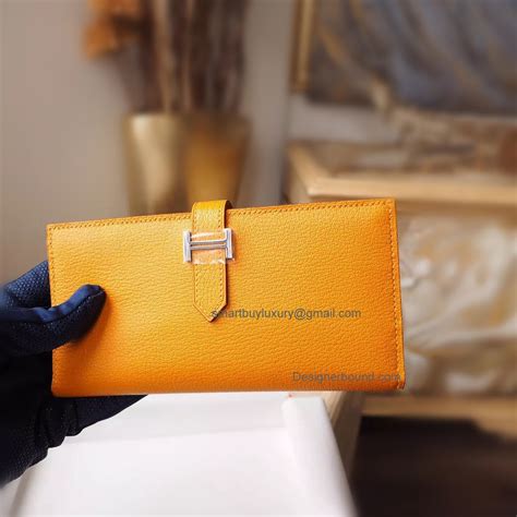 hermes inspired wallet